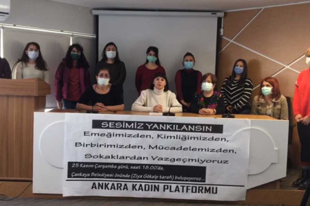 Ankara Kadın Platformundan 25 Kasım çağrısı...