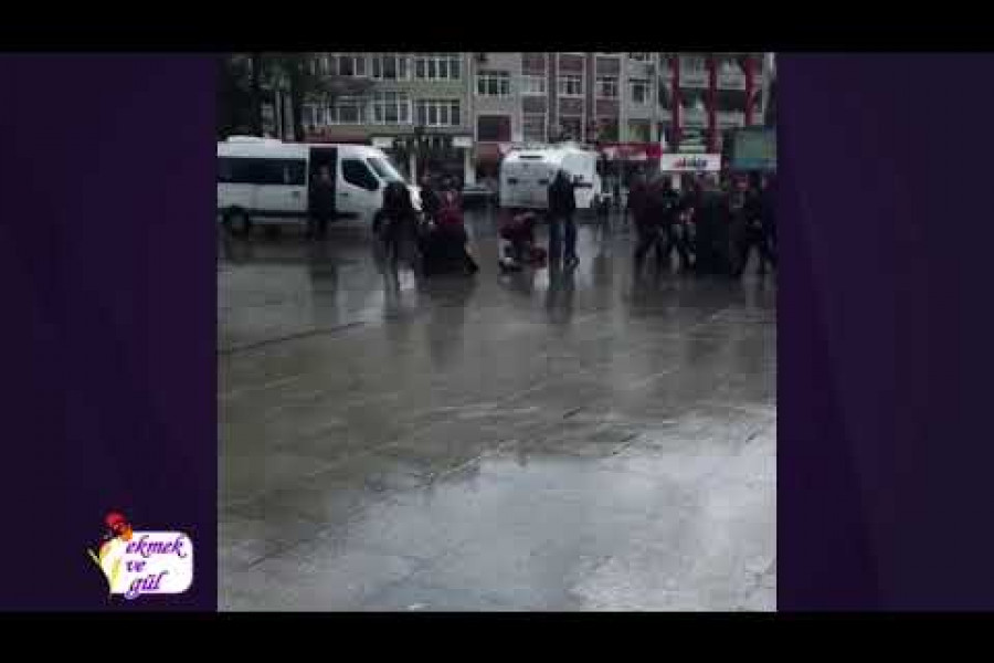 Çorlu'da 8 Mart eylemine polis saldırısı, 8 gözaltı