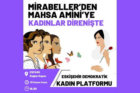 25 Kasım'a giderken Eskişehir'de kadınlar sokakta