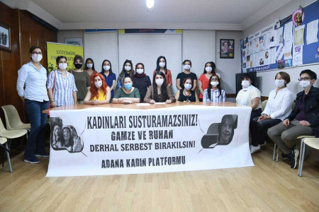Adana Kadın Platformu: Arkadaşlarımız Gamze ve Ruhan’ı serbest bırakın