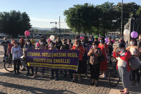 Antepli kadınlar: Haklarımızı ve hayatlarımızı savunmaya devam ediyoruz