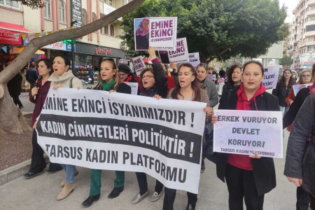 Tarsus Kadın Platformu: Yasta değil isyandayız! Kadın katili düzeninize susmuyoruz!