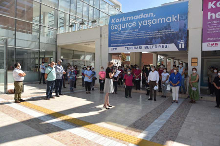 Tepebaşı Belediyesi işçileri: ‘İstanbul Sözleşmesine sahip çıkacağız’