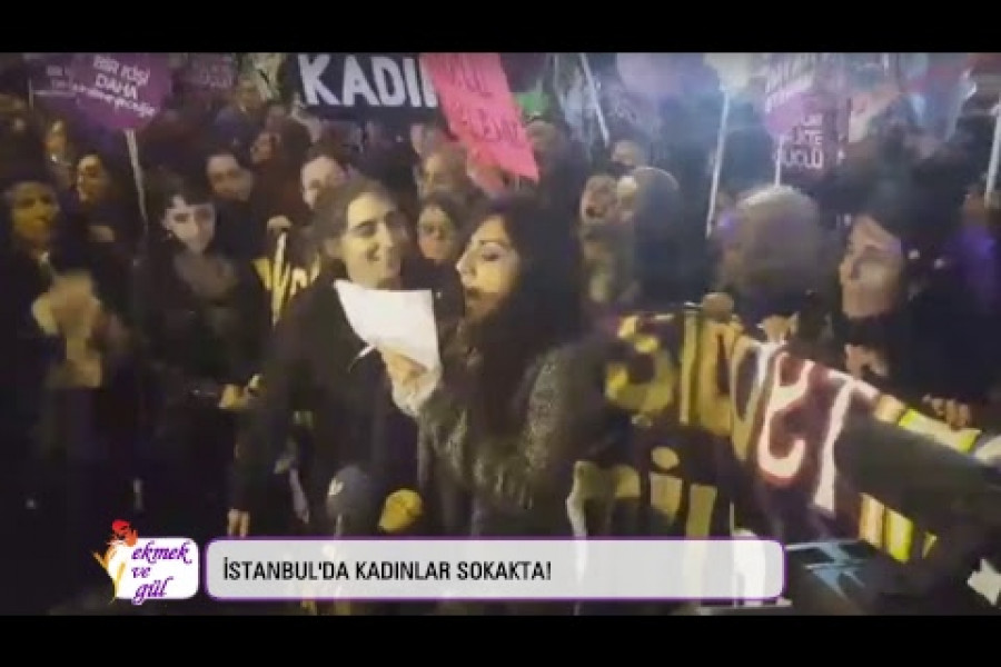 İstanbul'da kadınlar sokakta