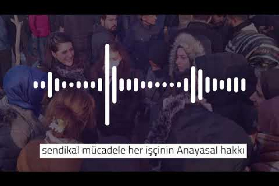 Esenyurt'ta metal işçisi kadınlardan Özak'a destek