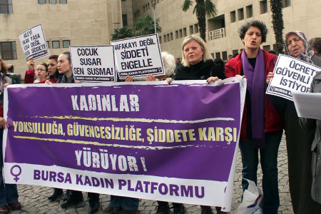 Bursa Kadın Platformundan kadınlara 25 Kasım çağrısı