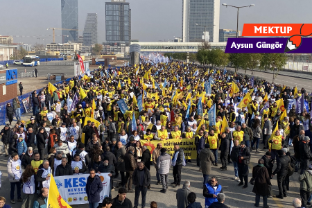 'Yeni bir mücadelenin başlangıcı gibiydi miting'