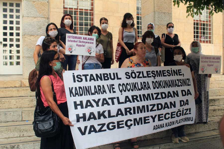 Adana Kadın Platformu: İstanbul Sözleşmesine, kadınlara ve çocuklara dokunamazsınız