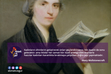 GÜNÜN SÖZÜ: Mary Wollstonecraft’tan