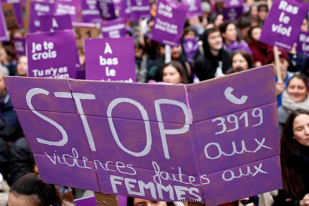 Fransa'da kadın cinayetleri yüzde 25 arttı!