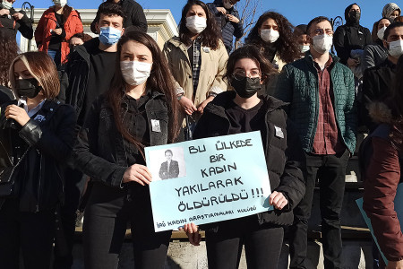 Kocaeli Üniversitesi öğrencileri: 'Artık bir can daha yok olmasın!'