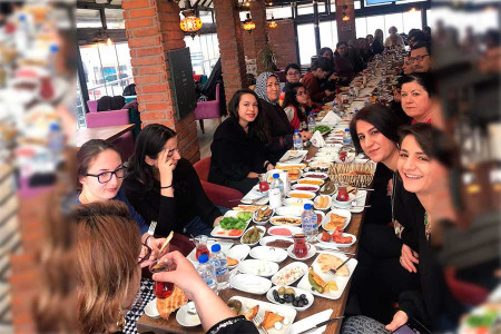 Malatya’da kadınlar kahvaltıda buluştu