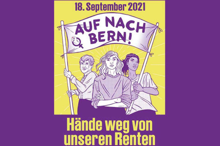 İsviçre’de 18 Eylül’de “Kadınların Emekliliğine Dokunma!” eylemi yapılacak