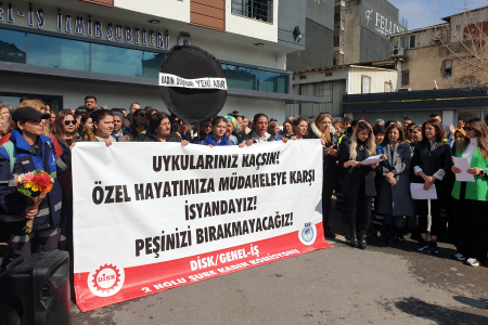 Genel-İş İzmir 2 No’lu Şube üyesi kadınlar: Sendika seçiminde seçim malzemesi de kimsenin namusu da değiliz