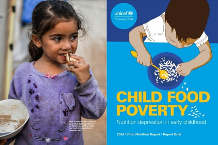 UNİCEF: Dünyada her 4 çocuktan biri aç