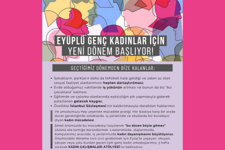 İstanbul Eyüplü genç kadınlar için yeni dönem başlıyor!
