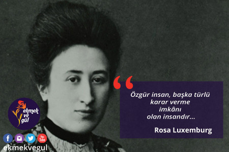 GÜNÜN SÖZÜ: Rosa Luxemburg’dan verdiğimiz kararlara dair...