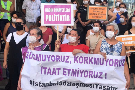 Genel-İş ve Tüm Bel-Sen Çiğli temsilcilikleri: İstanbul Sözleşmesi yaşatır