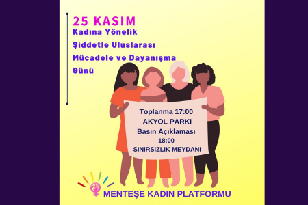 Muğla'da 25 Kasım'da kadınlar sokakta olacak