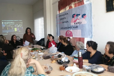 BORKAD'lı kadınlar 8 Mart öncesi kahvaltıda buluştu