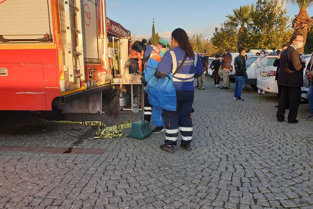 Çadır kentte mesai bitiyor gönüllü çalışma başlıyor