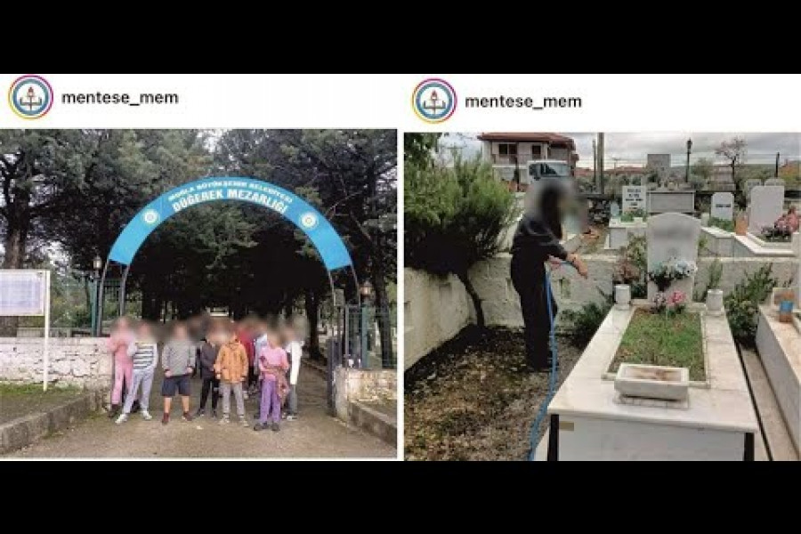 Maltepe'de velilerden ÇEDES projesine tepki: 'Çocuklara mezar temizletilmesi hiç sağlıklı değil'