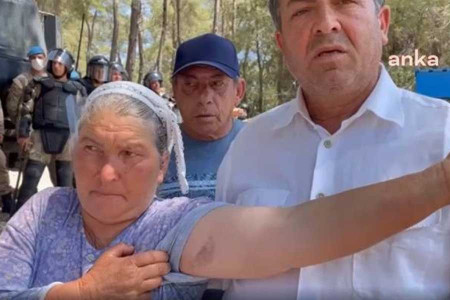 Akbelen Ormanı'nda nöbet tutan İkizköylü kadın: Jandarma kolumu morarttı