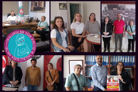 Gebze'de meslek örgütlerinden 'Okullarda bir öğün ücretsiz sağlıklı yemek' kampanyasına destek