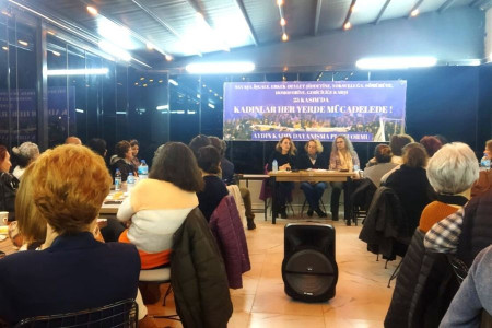 Aydın Kadın Dayanışma Platformunun çağrısıyla kadınlar panelde buluştu