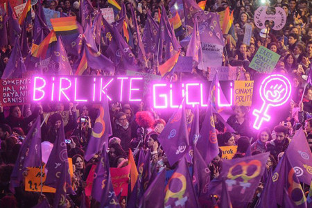 İstanbul’da ‘Kadınlar Birlikte Güçlü’ buluşması