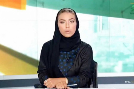 GÜNÜN İLKİ: Suudi Arabistan’ın ilk kadın haber spikeri