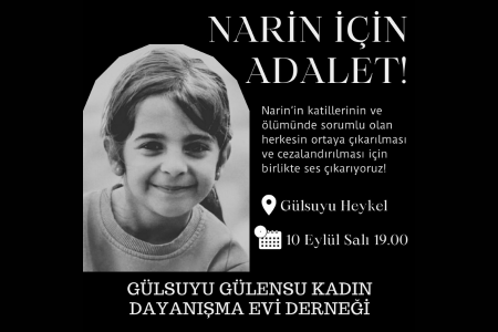 Gülsuyu ve Gülensu Mahallesi'nden kadınlar Narin için ses çıkartacak