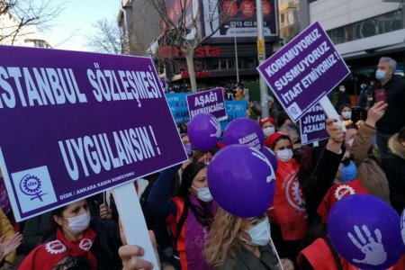 DİSK Ankara Kadın Komisyonu: 1 Mayıs’ta mücadeleyi yükseltiyoruz!