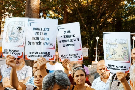 Denizli'de okul masraflarına tepki: ‘Bir okul çantası kaç liraya doluyor?’