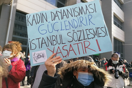 'İstanbul Sözleşmesi’nden vazgeçmiyoruz, 1 Temmuz’da sokaktayız!'