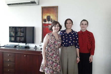Emek Partili kadınlar Türkan Elçi’yi ziyaret etti
