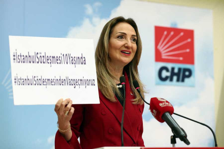 CHP Kadın Kolları Başkanı Nazlıaka: Can simidimiz olan İstanbul Sözleşmesi’nden vazgeçmiyoruz