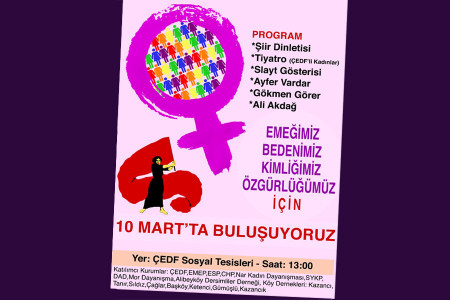 Alibeyköy’de 8 Mart etkinliği