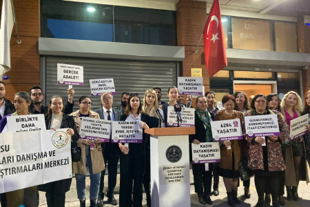 İzmir Barosu: Haksızlığa uğrayan tek bir kadın dahi kalmayana dek direneceğiz