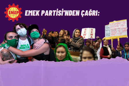 25 Kasım’da dünyada, Türkiye’de kadınlar eşit, özgür, şiddetsiz bir yaşam için sokakta olacak!