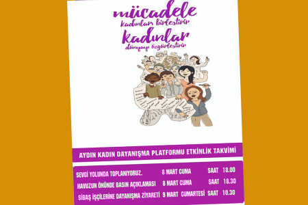 Aydın’da 8 Mart etkinlikleri