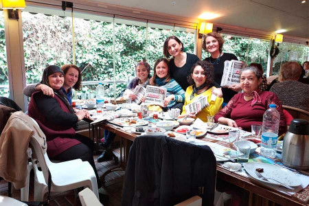 Eskişehirli kadınlar kahvaltıda buluştu: 8 Mart’ta alanlardayız