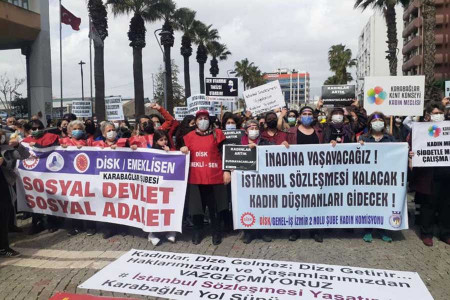Belediye işçisi kadınlar: İstanbul Sözleşmesi bizimdir, vazgeçmeyeceğiz