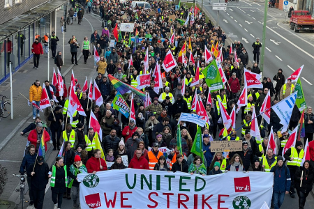 8 Mart’ta Almanya’da kadın işçilerden uyarı grevleri