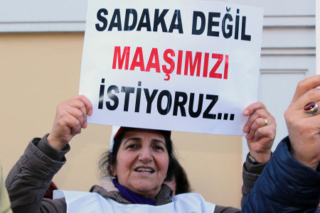 Bakırköy Belediye işçileri Kadıköy Belediye işçilerinin yanında!