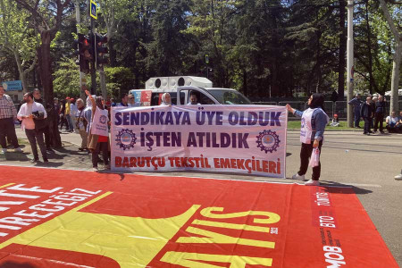 1 Mayıs 2023| Bursa’da işçiler talepleriyle 1 Mayıs alanında