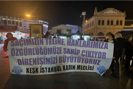 KESK Kadın Meclisinin 25 Kasım açıklamasına polis engeli