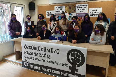 İstanbul’da kadınlar 6 Mart’ta Kadıköy’de